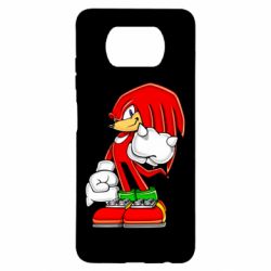 Чехол для Xiaomi Poco X3 Knuckles the Echidna - PrintSalon