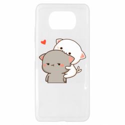 Чехол для Xiaomi Poco X3 Котики кохання - PrintSalon