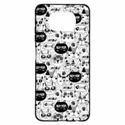 Чохол для Xiaomi Poco X3 Коти патерн - PrintSalon