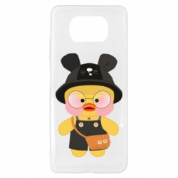 Чехол для Xiaomi Poco X3 Лалафанфан в панаме - PrintSalon