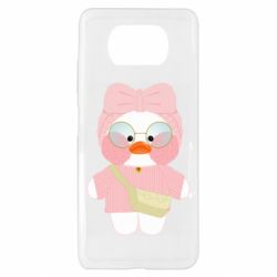 Чехол для Xiaomi Poco X3 Лалафанфан в свитере - PrintSalon