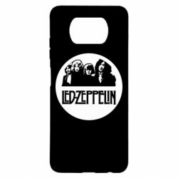 Чехол для Xiaomi Poco X3 Led Zeppelin in a circle - PrintSalon
