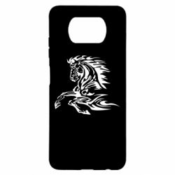 Чехол для Xiaomi Poco X3 Лошадь - PrintSalon