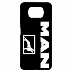 Чехол для Xiaomi Poco X3 MAN - PrintSalon