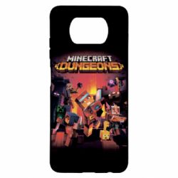 Чехол для Xiaomi Poco X3 Minecraft Dungeons new - PrintSalon