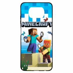 Чехол для Xiaomi Poco X3 Minecraft summer - PrintSalon