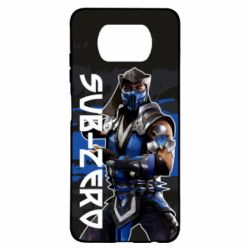 Чехол для Xiaomi Poco X3 Mortal Kombat  Sub-Zero - PrintSalon
