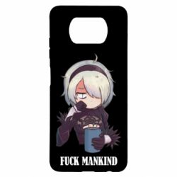 Чохол для Xiaomi Poco X3 Nier. Fuck Mankind - PrintSalon