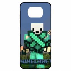 Чехол для Xiaomi Poco X3 Novaskin Minecraft - PrintSalon