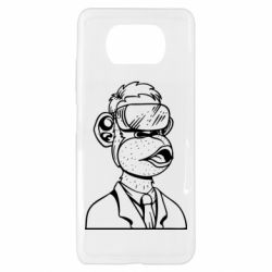 Чехол для Xiaomi Poco X3 Обезьяна в виртуальных очках - PrintSalon