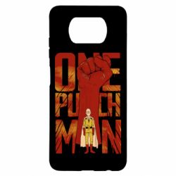 Чохол для Xiaomi Poco X3 One Punch Man Saitama - PrintSalon
