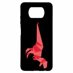 Чехол для Xiaomi Poco X3 Origami dinosaur - PrintSalon