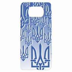 Чохол для Xiaomi Poco X3 Паттерн з гербом - PrintSalon