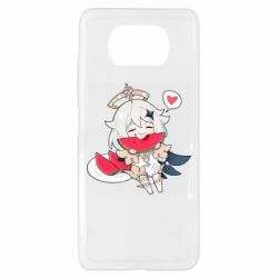 Чохол для Xiaomi Poco X3 Паймон з кавуном - PrintSalon