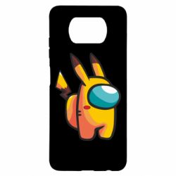 Чохол для Xiaomi Poco X3 Pikachu Among Us - PrintSalon