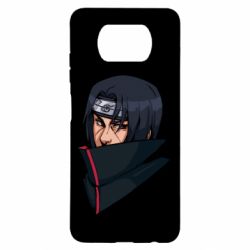 Чохол для Xiaomi Poco X3 Portrait of Itachi - PrintSalon