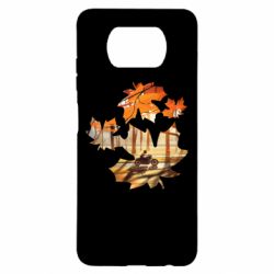 Чехол для Xiaomi Poco X3 Проезжая осень - PrintSalon