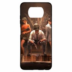 Чехол для Xiaomi Poco X3 Pubg on the throne - PrintSalon