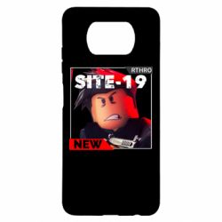 Чехол для Xiaomi Poco X3 Roblax Site-19 - PrintSalon