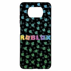 Чехол для Xiaomi Poco X3 Roblox And Logo 3D - PrintSalon