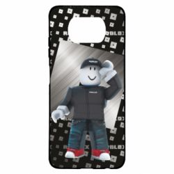 Чохол для Xiaomi Poco X3 Roblox And Metal Logo - PrintSalon