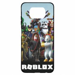 Чехол для Xiaomi Poco X3 Roblox персонажи - PrintSalon