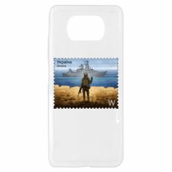 Чехол для Xiaomi Poco X3 русский корабль иди на@