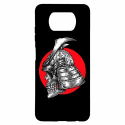Чехол для Xiaomi Poco X3 Samurai skull - PrintSalon
