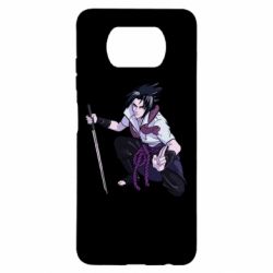 Чехол для Xiaomi Poco X3 Sasuke with katana - PrintSalon