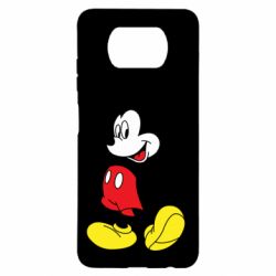 Чехол для Xiaomi Poco X3 Smiling Mickey - PrintSalon