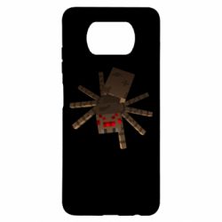 Чехол для Xiaomi Poco X3 Spider from Minecraft - PrintSalon