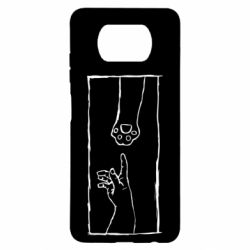 Чехол для Xiaomi Poco X3 Сreation meow - PrintSalon