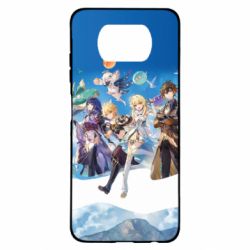 Чехол для Xiaomi Poco X3 Teyvat Genshin Impact - PrintSalon