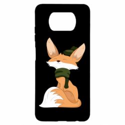 Чехол для Xiaomi Poco X3 The Fox in the Hat - PrintSalon