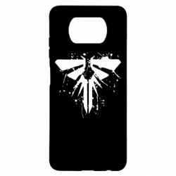 Чехол для Xiaomi Poco X3 The last of us spray logo - PrintSalon