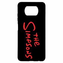 Чехол для Xiaomi Poco X3 The Simpson Logo - PrintSalon