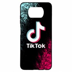 Чехол для Xiaomi Poco X3 Tiktok spray art - PrintSalon