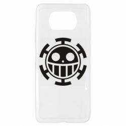 Чехол для Xiaomi Poco X3 Ван Пис флаг Трафальгара - PrintSalon