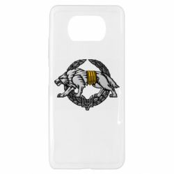 Чехол для Xiaomi Poco X3 Волк УССО - PrintSalon