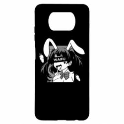 Чехол для Xiaomi Poco X3 Waifu Bunny - PrintSalon