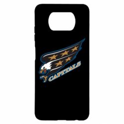 Чехол для Xiaomi Poco X3 Washington Capitals Logo - PrintSalon