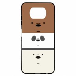 Чохол для Xiaomi Poco X3 We bare bears ice cream - PrintSalon