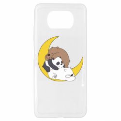 Чехол для Xiaomi Poco X3 We bare bears sleep - PrintSalon