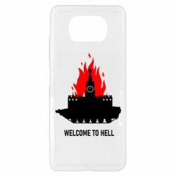 Чехол для Xiaomi Poco X3 Welcome to Hell - PrintSalon