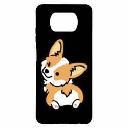 Чехол для Xiaomi Poco X3 Winking Corgi - PrintSalon