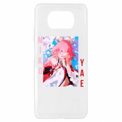 Чехол для Xiaomi Poco X3 Yae Miko art