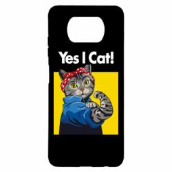 Чехол для Xiaomi Poco X3 Yes I Cat - PrintSalon