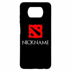 Чехол для Xiaomi Poco X3 Your nickname Dota2 - PrintSalon