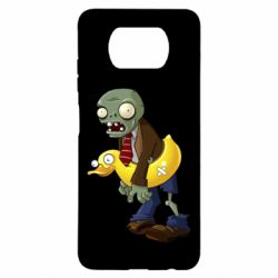 Чехол для Xiaomi Poco X3 Zombie with a duck - PrintSalon