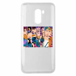 Чехол для Xiaomi Pocophone F1 All Main Characters - PrintSalon